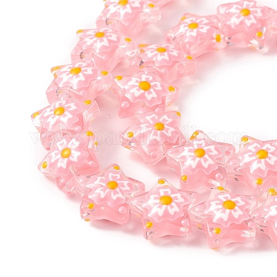 Transparent Glass Beads Strands&nbsp;LAMP-F029-03B-1