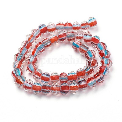 Handmade Lampwork Beads Strands&nbsp;LAMP-F014-F06-B-1