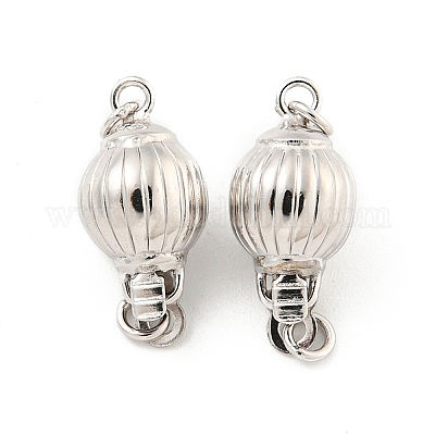 925 Sterling Silver Box Clasps&nbsp;STER-C005-11P-1