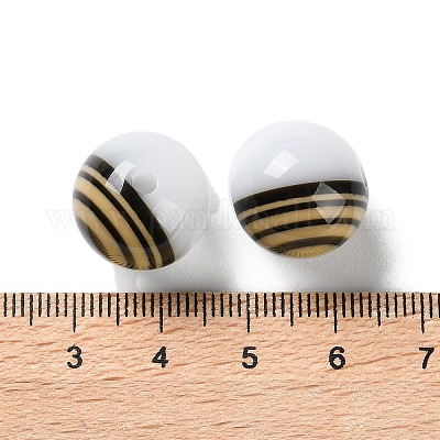 Opaque Resin Beads&nbsp;RESI-U009-04C-1