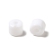 Opaque Acrylic Beads, Column, White, 6.5x5mm, Hole: 2.2mm