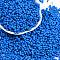 Baking Paint Glass Seed Beads, Round Hole, Peanut, Rosy Brown, 3.5x6x3.5mm, Hole: 0.9mm, about 3750pcs/pound
