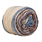 Polyester Yarn, for Knitting Crochet Supplies, Blanched Almond, 2.5mm, about 306.21 Yards(280m)/Skein
