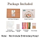Flower Bouquet Pattern 3D Embroidery Starter Kits&nbsp;DIY-P077-073-2