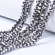 Electroplate Transparent Glass Beads Strands&nbsp;EGLA-A034-T2mm-UA03-1