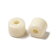 不透明なアクリルビーズ  コラム  トウモロコシの穂の黄色  6.5x5mm  穴：2.2mm&nbsp;SACR-Z001-01C-2