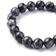 Natural Larvikite Beads Stretch Bracelets&nbsp;BJEW-F380-01-C14-2