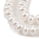 Electroplated Shell Pearl Beads Strands&nbsp;BSHE-C006-04A-3
