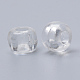 透明プラスチックビーズ  コラム  透明  9x6mm  穴：3.5mm  約1780個/500g&nbsp;MACR-S272-19D-1