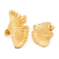 Ion Plating(IP) 304 Stainless Steel Stud Earrings for Women&nbsp;EJEW-L272-034G-05