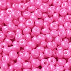 Baking Paint Luster Glass Seed Beads&nbsp;SEED-B001-04A-05