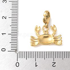 Crab 304 Stainless Steel Pendant Decorations&nbsp;STAS-G352-34G