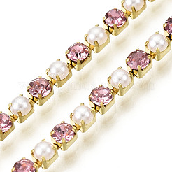 Brass Rhinestone Strass Chains&nbsp;CHC-N017-001A-A22