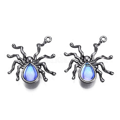 Halloween Rack Plating Alloy Pendants&nbsp;PALLOY-F286-06B