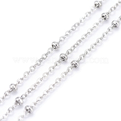 Tarnish Resistant 304 Stainless Steel Cable Chains&nbsp;CHS-F011-14A-P
