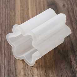 Diyのシリコーンキャンドル型  キャンドル作り用  花  58x58x71mm&nbsp;SIL-F011-02G