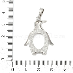 Brass Pendant Cabochon Settings&nbsp;KK-S521-17E-P