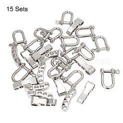 Adjustable Alloy Screw Pin Shackle&nbsp;PALLOY-WH0065-96P