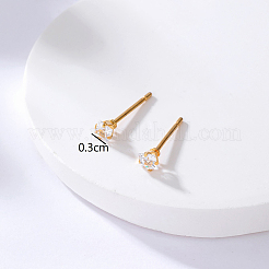 Square 201 Stainless Steel Stud Earrings&nbsp;ZA1233