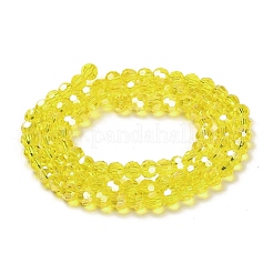 Transparent Glass Beads&nbsp;EGLA-A035-T4mm-B03