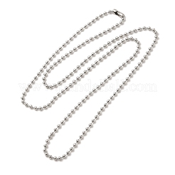 Tarnish Resistant Stainless Steel Necklace Making&nbsp;IFIN-R114-2.5mm