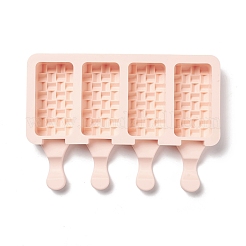 Food Grade DIY Rectangle Ice-cream Silicone Molds&nbsp;DIY-D062-05C