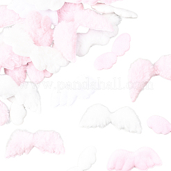 50Pcs 10 Styles Wing Imitation Rabbit Hair Ornament Accessories&nbsp;DIY-SC0032-25