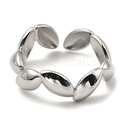 Non-Tarnish 304 Stainless Steel Open Cuff Rings&nbsp;RJEW-Z018-30P