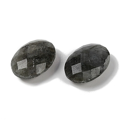 天然石ラブラドライトカボション  オーバル  多面カット  18x13x5.5~6.5mm&nbsp;G-O175-15O-01
