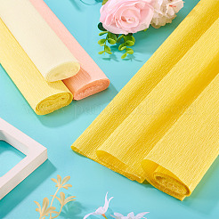 4 Rolls 4 Colors Crepe Paper Rolls&nbsp;DIY-TA0013-21