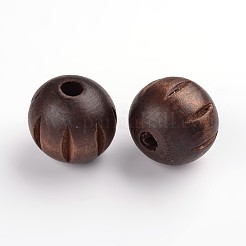 Natural Wood Beads&nbsp;WOOD-TB099Y-1
