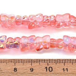 Transparent Glass Beads Strands&nbsp;GL-CBAAE04-02C