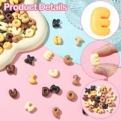 Opaque Resin Decoden Cabochons&nbsp;RESI-CJC0023-10B
