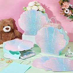 Holographic Paper Packing Bags with Handle&nbsp;CARB-WH0015-09