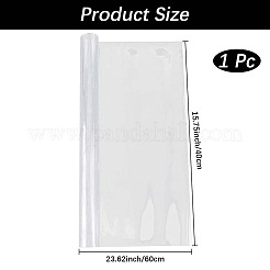 PVC透明プレースマット  透明  403x603x1mm&nbsp;AJEW-WH20072-18B