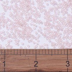 MIYUKIデリカビーズ  シリンダー  日本製シードビーズ  11/0  透明色の虹  （db1103)透明ピンクミスト  1.3x1.6mm  穴：0.8mm  約100000個/500g&nbsp;SEED-MY11-DB1103