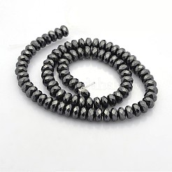 Non-magnetic Synthetic Hematite Beads Strands&nbsp;G-J233-01