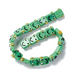 Handmade Lampwork Beads Strands&nbsp;LAMP-D015-07G