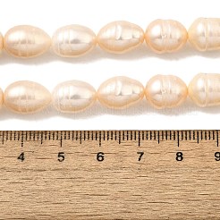 Natural Cultured Freshwater Pearl Beads Strands&nbsp;PEAR-I007-01E-01B
