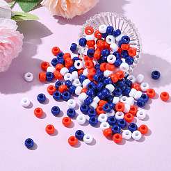 600Pcs 3 Colors Opaque Plastic Beads&nbsp;KY-FS0001-39