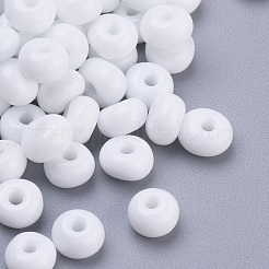 Baking Paint 6/0 Glass Seed Beads&nbsp;SEED-Q025-4mm-M02