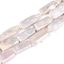 Natural Keshi Pearl Beads Strands&nbsp;PEAR-S020-D03