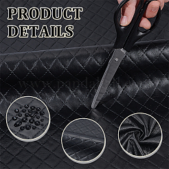 30CM Rhombus Pattern PVC Leather Fabric&nbsp;DIY-NB0014-45A
