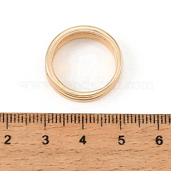 真鍮製マイクロパヴェキュービックジルコニア指輪指輪  ゴールドカラー  5.5mm  内径：17mm&nbsp;CU-CBA8D1E-03G