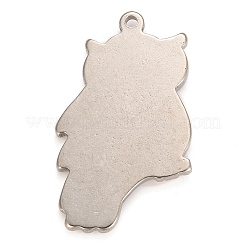 Tarnish Resistant 304 Stainless Steel Pendant Rhinestone Settings&nbsp;STAS-Z016-23P