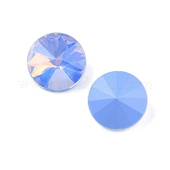 ガラスカボション  多面カット  コーン  藤紫色  10x5mm  45個/セット&nbsp;GLAA-N0028-05F