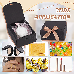 Square Cardboard Paper Jewelry Gift Boxes&nbsp;CBOX-WH0003-35B