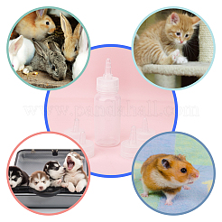 Plastic Refillable Pet Nursing Bottle&nbsp;CON-WH0062-17