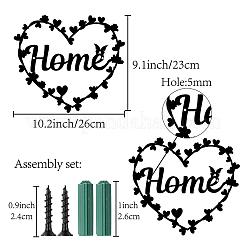 Iron Pendant Decorations&nbsp;HJEW-WH0013-024