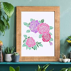 Plastic Reusable Drawing Painting Stencils Templates&nbsp;DIY-WH0172-389